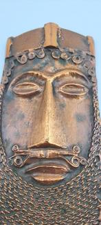 Wanddecoratie - József Kótai - Kings head - Brutalist -, Antiek en Kunst