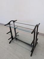 Manifattura Italiana - Middentafel - Glas, Hout, Huis en Inrichting, Nieuw