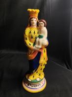 Henriot Quimper - Beeld, Vierge à l enfant - 28 cm -, Antiek en Kunst