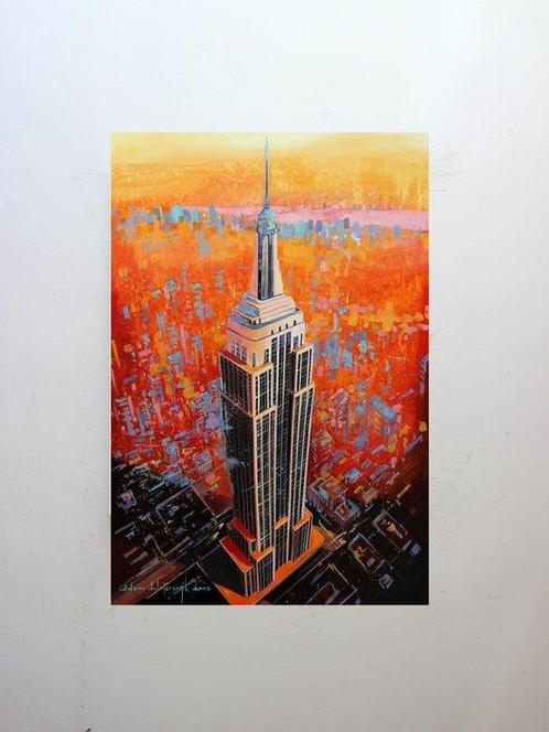 Adam Wajerczyk (1975) - New York, Antiek en Kunst, Kunst | Schilderijen | Modern