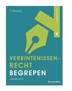 Verbintenissenrecht begrepen, 9789462909083, Verzenden, Zo goed als nieuw,  Timmer, I.