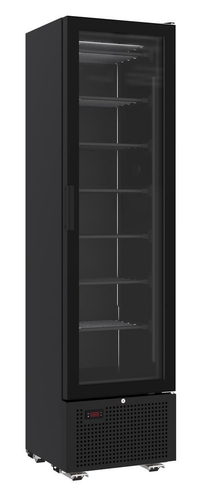Combisteel Vrieskast | Smal Model | 221L | Zwart | -18°c/-24, Witgoed en Apparatuur, Koelkasten en IJskasten, Ophalen of Verzenden