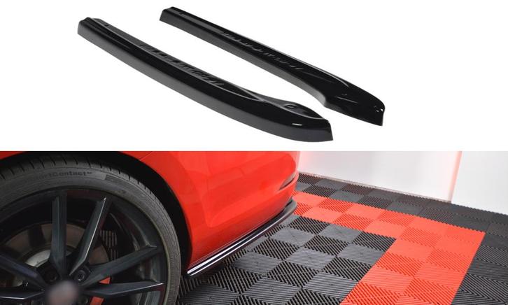 Rear Side Splitter voor Volkswagen Golf 7 R Variant Facelift, Auto diversen, Tuning en Styling, Ophalen of Verzenden