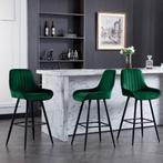 Set Van 4 Barkrukken, Barstoel, Gestoffe, Huis en Inrichting, Barkrukken, Nieuw, Verzenden