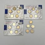 Europa. 2 Euro 2007/2018, 3 x Deutschland 2-Euro