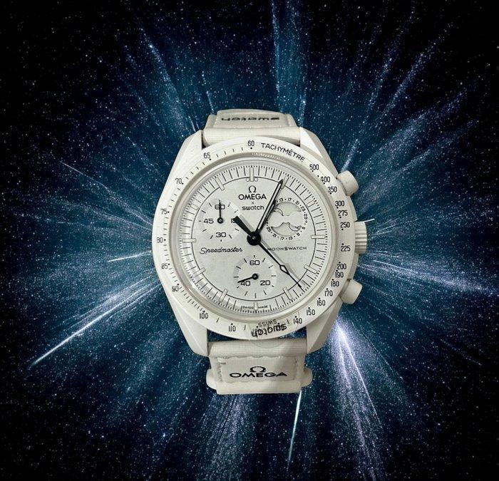Omega x Swatch - MISSION TO THE MOONPHASE - FULL MOON SNOOPY, Sieraden, Tassen en Uiterlijk, Horloges | Heren