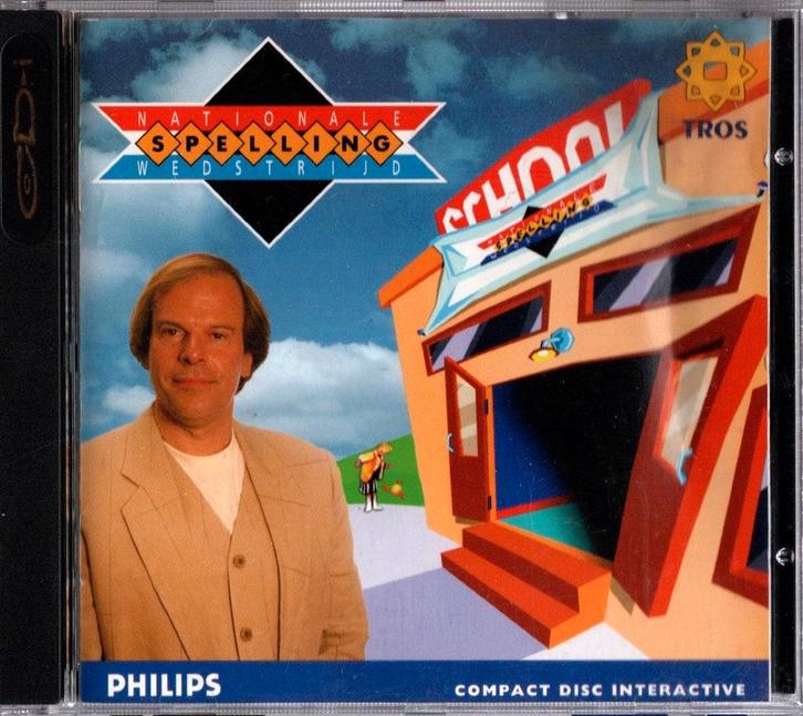 Philips CD-i / CDi Nationale Spellingwedstrijd, Spelcomputers en Games, Games | Overige, Zo goed als nieuw, Verzenden