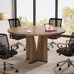 Compacte vergadertafel rond – ideaal voor overleg, Verzenden, Nieuw