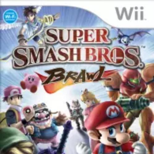 Super Smash Bros Brawl - Wii Game, Spelcomputers en Games, Games | Nintendo Wii U, Ophalen of Verzenden