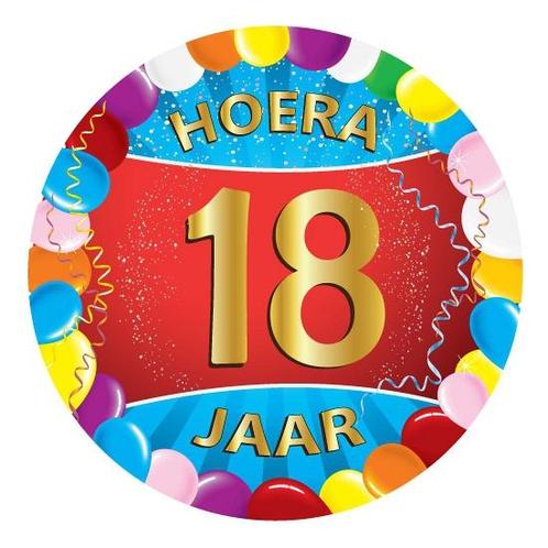 Bierviltjes 18 jaar feestartikelen - 18 jaar versiering, Hobby en Vrije tijd, Feestartikelen, Ophalen of Verzenden