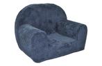 Kinderfauteuil - LINCOL - 60x40x45 cm - corduroy - blauw, Kinderen en Baby's, Kinderkamer | Tafels en Stoelen, Ophalen of Verzenden