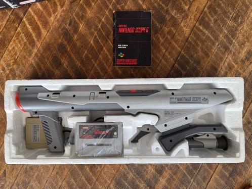 Nintendo - Snes - Super NES Nintendo Scope 6 boxed -, Spelcomputers en Games, Spelcomputers | Overige Accessoires