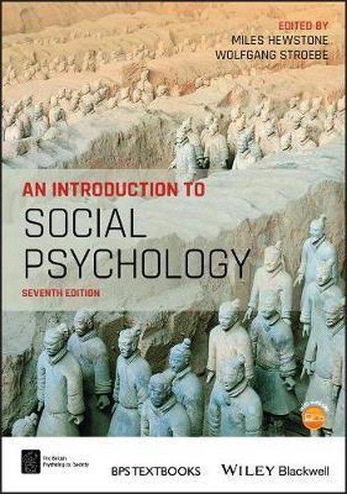 An Introduction to Social Psychology, 9781119486268, Boeken, Studieboeken en Cursussen, Zo goed als nieuw, Verzenden