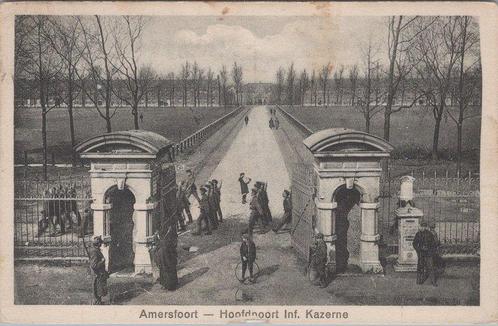 AMERSFOORT - Hoofdpoort Inf. Kazerne, Verzamelen, Ansichtkaarten | Nederland, Verzenden