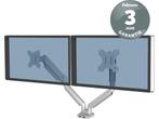 Fellowes 8056501 - Monitorarm - 2 Schermen - Gasveer - USB -, Computers en Software, Monitoren, Verzenden, Zo goed als nieuw