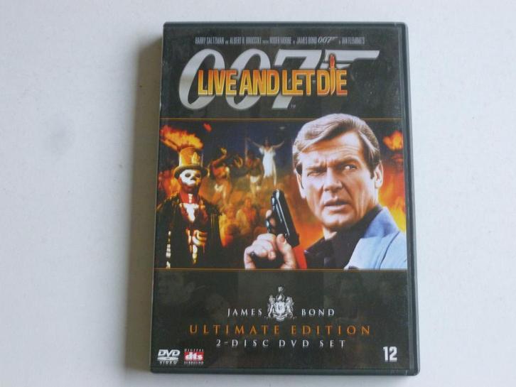 James Bond - Live and Let Die (2 DVD) Ultimate Collection (r, Cd's en Dvd's, Dvd's | Klassiekers, Zo goed als nieuw, Verzenden