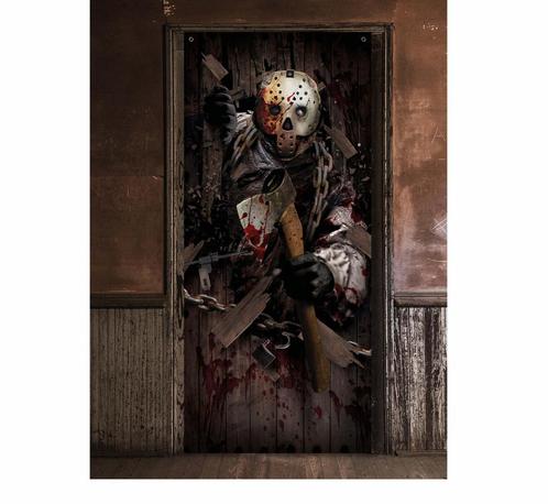 Halloween Wanddecoratie Poster Bijl 1,8m, Hobby en Vrije tijd, Feestartikelen, Nieuw, Verzenden