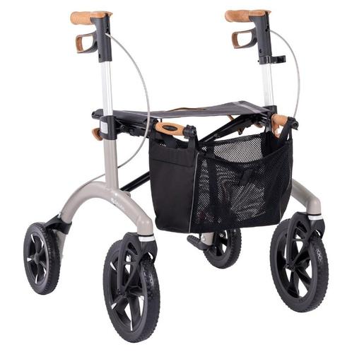 Saljol Allround lichtgewicht rollator - Grijs, Small, Diversen, Rollators, Ophalen of Verzenden