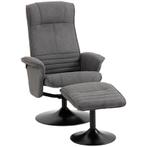 TRUUSK Fauteuil Met Voetenbank - Verstelbare Rugleuning - 69, Huis en Inrichting, Fauteuils, Verzenden, Nieuw