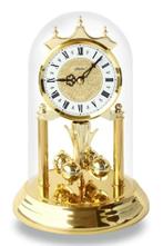 Jaarpendule stolpklok 821-080H, Antiek en Kunst, Antiek | Klokken, Verzenden
