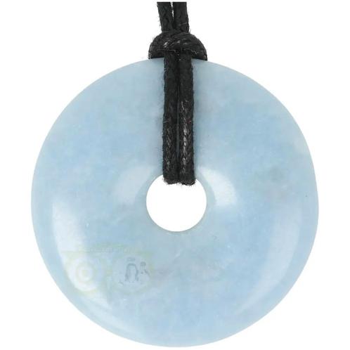 Angeliet ( Anhydriet ) Donut Nr 20 - Ø 4cm, Sieraden, Tassen en Uiterlijk, Edelstenen, Nieuw, Verzenden