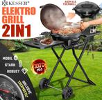 Elektrische grill - Tafelbarbecue - Elektrische Barbecue - 2, Verzenden, Nieuw
