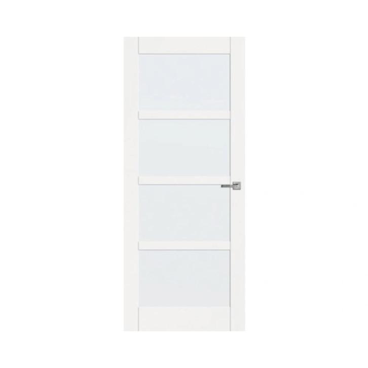 Cando binnendeur Hilton 83x201,5 (Stomp, Matglas), Doe-het-zelf en Verbouw, Deuren en Horren, Nieuw, Glas, Hout, Binnendeur, 200 tot 215 cm
