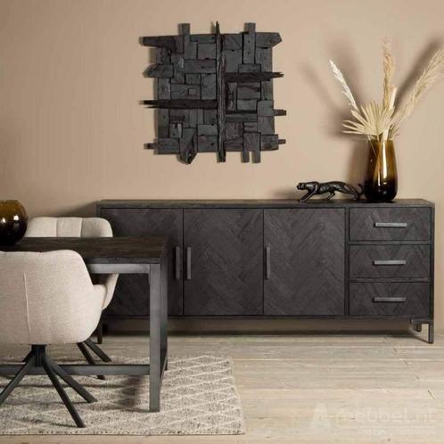 Woonkamerset Ziano - massief houten woonkamers, Huis en Inrichting, Complete eetkamers, Nieuw