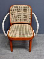 Thonet - J. Hoffmann - Stoel - hard hout - Armleunstoel Mod.