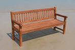 Rockwood® Tuinbank Massief Luxe Hardhout/Parkbank Mahonie, Tuin en Terras, Ophalen of Verzenden, Nieuw, Hout