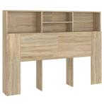 Hoofdbordkast 140cm Sonoma Eiken - Retourdeal - 35% Korting!, Bruin, Nieuw, Modern, Hout
