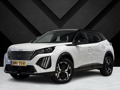 Zakelijke Lease |  Peugeot 2008 GT 1.2 Turbo 130pk EAT8, Auto's, Peugeot, Dealer onderhouden, Lease, Zwart, Automaat, SUV of Terreinwagen