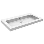 Wiesbaden Kera Wastafel Enkel zonder Kraangat - 60x46x5cm -, Ophalen of Verzenden, Nieuw