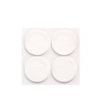 Inofix Zelfklevende Vilt Ø38mm - Rond - Wit - 4 stuks, Verzenden, Nieuw