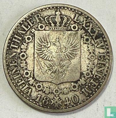 Pruisen 1/6 thaler 1840 (A), Postzegels en Munten, Munten | Europa | Niet-Euromunten, Losse munt, Goud, Zilver, Overige landen