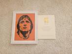 Johan Cruijff 24K gouden zegel + Johan Cruijff schilderij, Nieuw