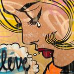 Dillon Boy (1979) - DBoy Nude Graffiti Girl Street Art Love, Antiek en Kunst, Kunst | Schilderijen | Modern