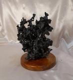 sculptuur, scultura delle formiche di fuoco - 25 cm - Hout,