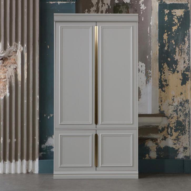 *WOONWINKEL* BePureHome Organize Opbergkast Met Lambrisering, Huis en Inrichting, Kasten | Wandmeubels, Nieuw, Verzenden