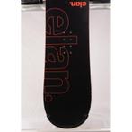 150 155 snowboard ELAN EXPLORE ROCKER, black/red, woodcore,, Sport en Fitness, Snowboarden, Verzenden, Gebruikt