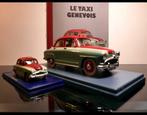 Tintin - Ensemble de 2 Voitures 1/24 et 1/43 - le Taxi Simca, Nieuw