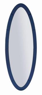 OSLO BLAUWE WANDSPIEGEL CM 55X2X150 ( BINNENSPIEGEL AFMETING, Huis en Inrichting, Woonaccessoires | Spiegels, Ophalen of Verzenden