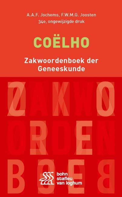 Coelho Zakwoordenboek der Geneeskunde 9789036824965, Boeken, Studieboeken en Cursussen, Zo goed als nieuw, Verzenden