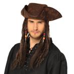 Piratenhoed met Dreadlocks, Verzenden, Nieuw