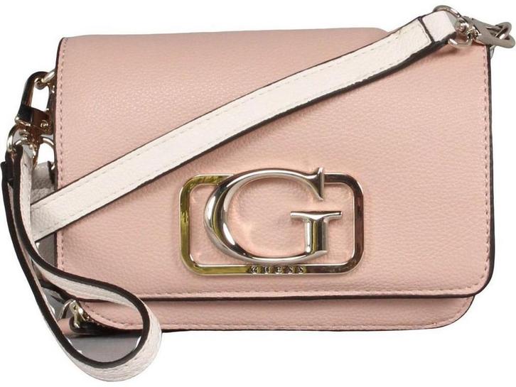 Guess Annarita Mini Crossbody Flap - 2 vakken - Roze, Huis en Inrichting, Woonaccessoires | Overige, Zo goed als nieuw, Verzenden