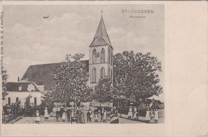 STEENDEREN - Marktplein, Verzamelen, Ansichtkaarten | Nederland, Verzenden