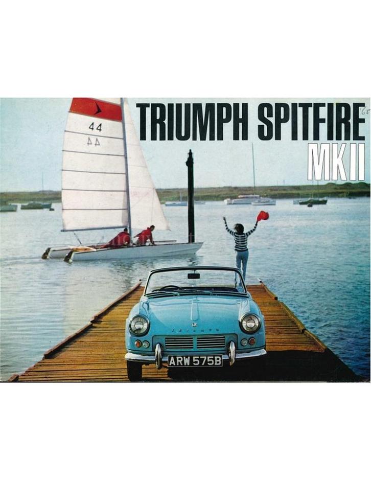 1965 TRIUMPH SPITFIRE MK II BROCHURE NEDERLANDS, Boeken, Auto's | Folders en Tijdschriften