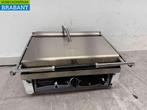 RVS Combisteel Contactgrill Paninigrill Grill Ribbel 230V, Ophalen of Verzenden, Gebruikt