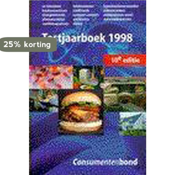 Testjaarboek 1998 (consumentenbond) 9789021532219 Auteur, Boeken, Overige Boeken, Gelezen, Verzenden