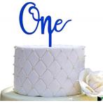 Acryl taart toppers Oh Baby en One voor 2,95!, Hobby en Vrije tijd, Taarten en Cupcakes maken, Verzenden, Nieuw, Taarten, Versiering
